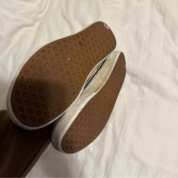 Rare Van Gogh sunflower and skull slip on vans - Picture 5 of 7